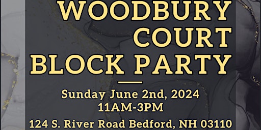 Woodbury Court Block Party primary image
