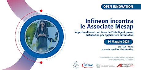 OPEN INNOVATION | INFINEON INCONTRA LE ASSOCIATE MESAP