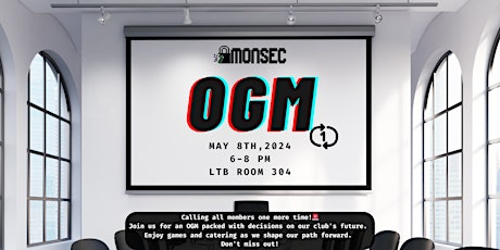 Monsec - Adjourned Ordinary General Meeting ( OGM )