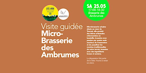 Hauptbild für Visite guidée / Micro- Brasserie  des  Ambrumes