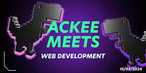 Imagem principal do evento Ackee meets: Web Development