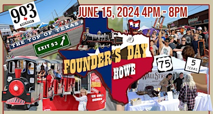 2024 Howe Founders Day Festival Vendor Purchase
