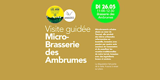 Imagem principal do evento Visite guidée / Micro- Brasserie  des  Ambrumes