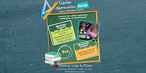 Hauptbild für Teacher Appreciation Yoga!