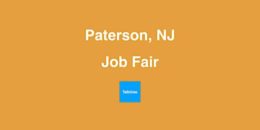 Job Fair - Paterson primary image