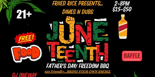 Hauptbild für Dimes N Dubs Juneteenth/Fathers Day BBQ