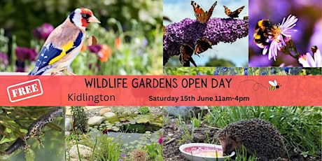 Wildlife-Friendly Gardens Open Day