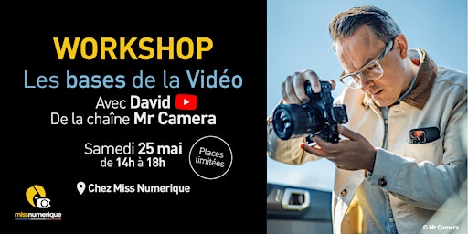 Hauptbild für Les bases de la Vidéo avec Mr Camera