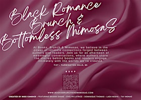 Imagen principal de Books, Brunch & Mimosas: Chapter 2 with Black Romance Authors