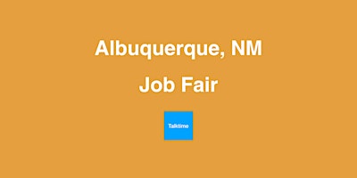 Primaire afbeelding van Job Fair - Albuquerque