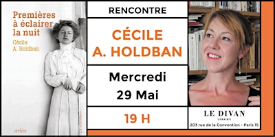 Imagem principal do evento Littérature : Cécile A. Holdban