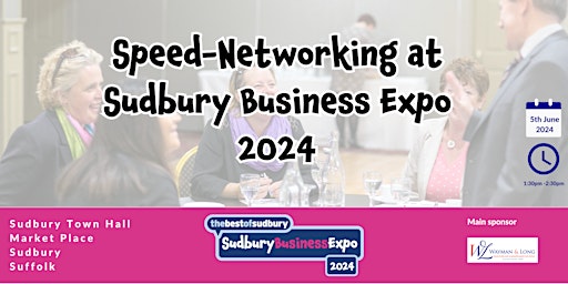 Hauptbild für Speed-Networking at Sudbury Business Expo