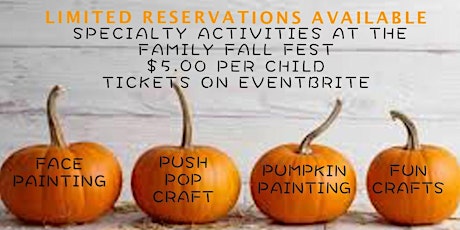 Family Fall Fest  Special  Activities primary image
