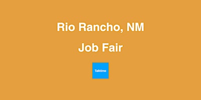 Job Fair - Rio Rancho primary image
