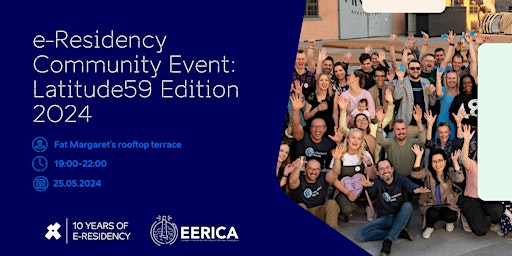 Hauptbild für e-Residency Community Event: Latitude59 Edition 2024