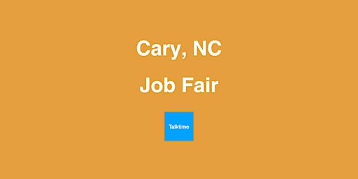 Job Fair - Cary primary image