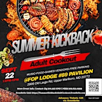 Summer Kickback Adult Cookout  primärbild