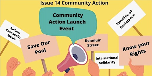 Imagem principal do evento Issue 14 Launch - Community Action