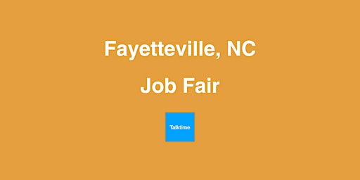 Job Fair - Fayetteville primary image
