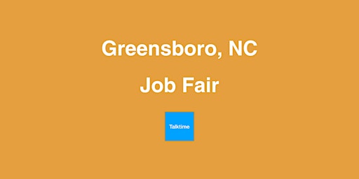 Job Fair - Greensboro primary image