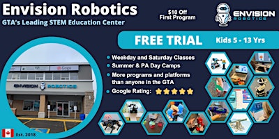 Imagen principal de Envision Robotics - Free Coding Trial Class
