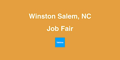 Job Fair - Winston Salem primary image