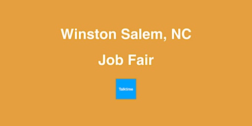 Job Fair - Winston Salem primary image