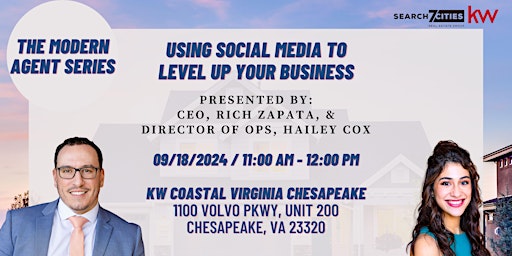 Imagem principal do evento Using Social Media to Level Up Your Business