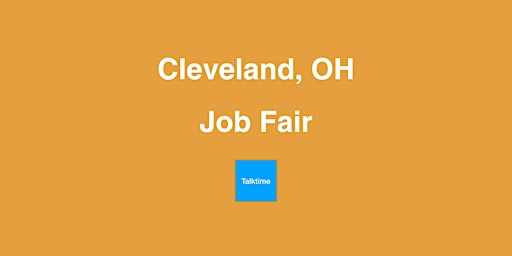 Job Fair - Cleveland primary image