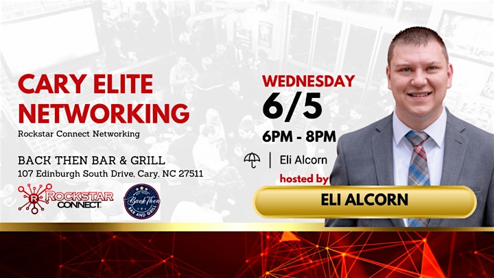 Free Cary Elite Rockstar Connect Networking Event (June, NC)