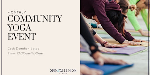 Imagem principal do evento Community Yoga Class (Donation-Based!)