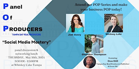 POP Series - Social Media Mastery!