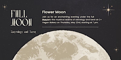 Hauptbild für Full Moon Astrology and Tarot Night