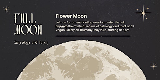 Image principale de Full Moon Astrology and Tarot Night