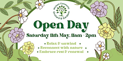Mitcham Community Orchard & Gardens Spring Open Day primary image