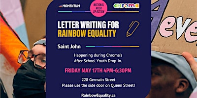 Image principale de Pizza Party and Letter Writing for Rainbow Equality
