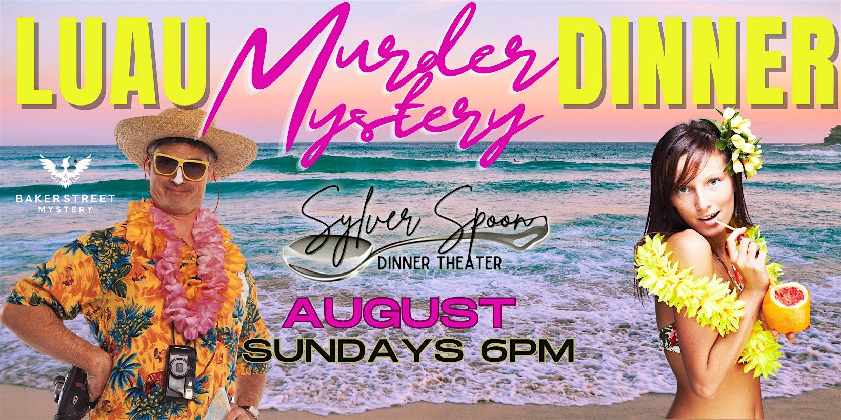 Aloha-micide M**der at the Luau!  A Sylver Spoon M**der Mystery Dinner