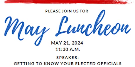 May Luncheon