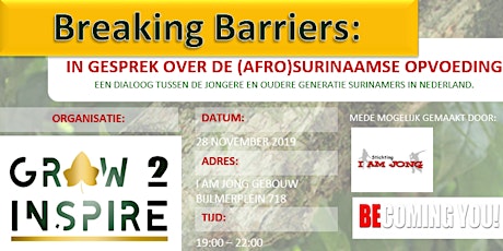 Primaire afbeelding van Breaking Barriers: in gesprek over de (afro) Surin