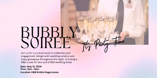 Primaire afbeelding van Bubbly Soiree: A Cocktail Party and Fashion Show for Engaged Couples