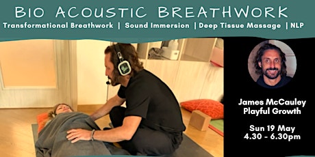 Imagem principal do evento BioAcoustic Breathwork & Massage Therapy Workshop