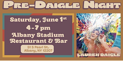 VIP Seating to support Patriot Hills of NY; pre-concert Lauren Daigle primary image