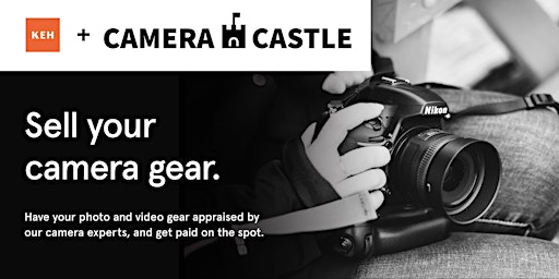 Imagem principal do evento Sell your camera gear (free event) at Camera Castle