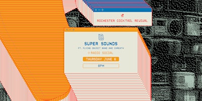 Imagem principal do evento Super Sounds featuring Flying Object Band + DJ Chreath