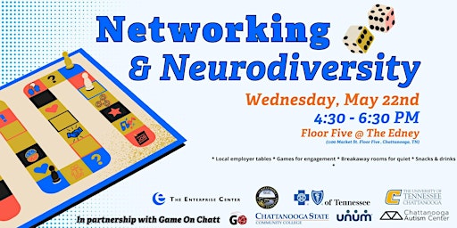 Primaire afbeelding van Networking & Neurodiversity—A Different Kind Of Happy Hour - May 22nd
