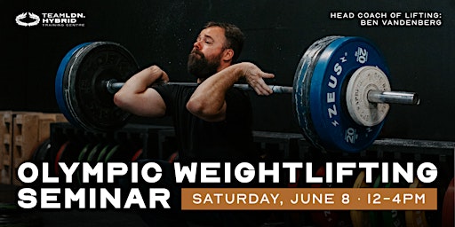 Olympic Weightlifting Seminar primary image