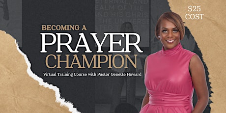 Becoming a Prayer Champion Course