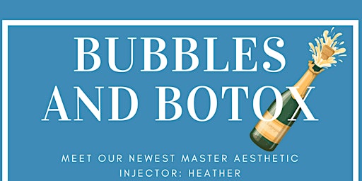 Imagem principal do evento Bubbles and Botox