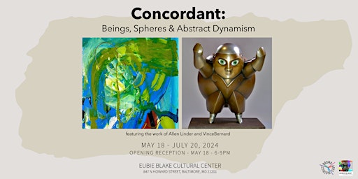 Primaire afbeelding van Concordant:  Beings, Spheres & Abstract Dynamism Exhibition Opening