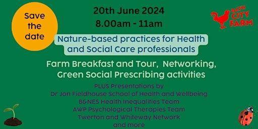 Imagem principal do evento Nature-based Practice for Health and Social Care Professionals